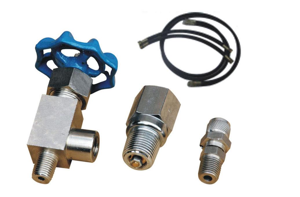 各種高壓膠管，角式終點閥，溢流閥，排氣閥